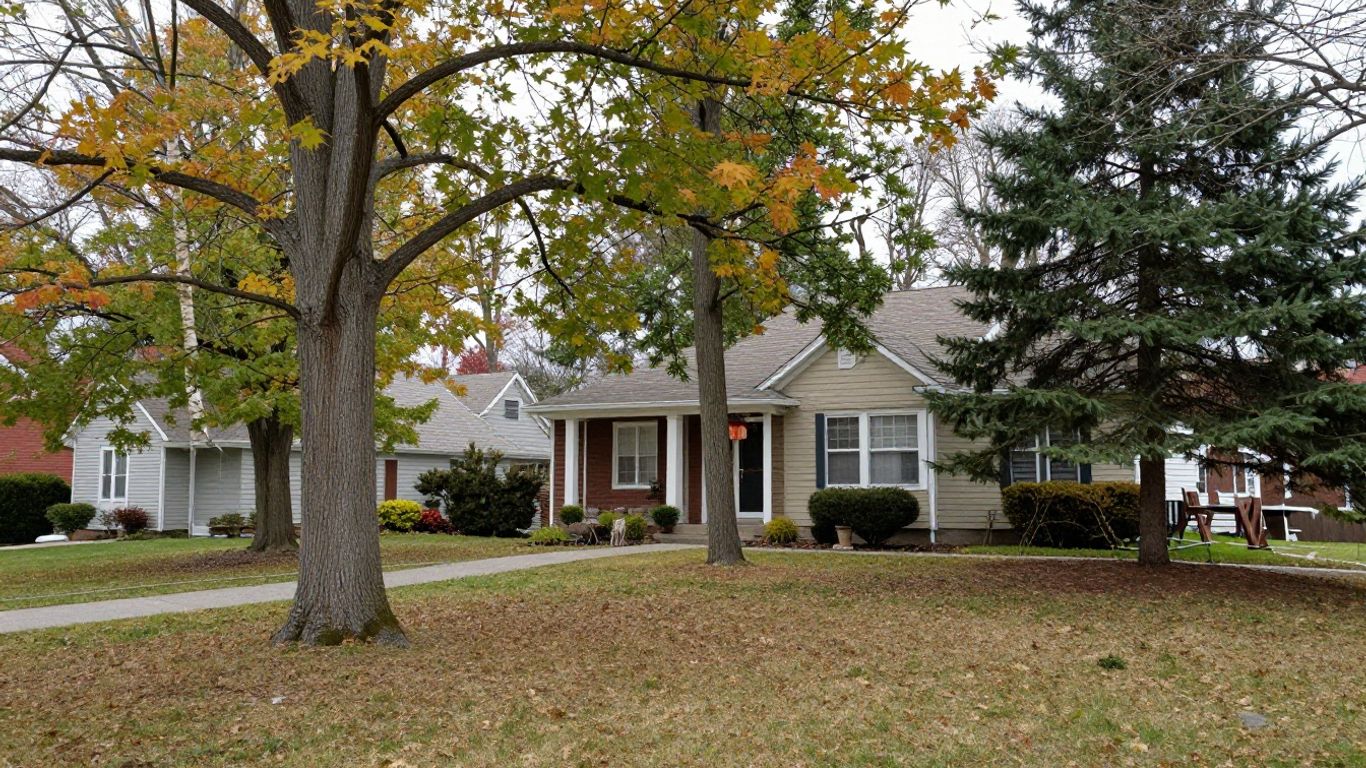 How to Identify Tree Species in Ontario Homeowner comparing leaf shapes to identify a tree species in Ontario.